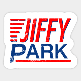 Jiffy Park Sticker